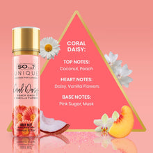 So Unique Womens Summer Breeze Bundle Sweet Pea, Coral, White Blossom Body Mist Spray Mixed Fragrance Set 150ml (Pack of 3)