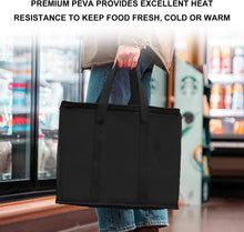 1 Food Cooler Bag, 30L thermal insulation picnic bag, Portable Delivery Bag with Zipper, Great Cooler Bag for Picnic, Travel, Food Delivery