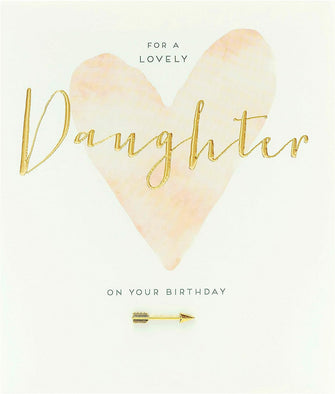 Daughter Birthday Card - Birthday Card for Daughter - Birthday Card for Her - Lovely Daughter