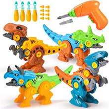 Toyzey Toys for 3 4 5 6 7 8 9 Year Old Boys, Dinosaur Toys for Boys Age 3-9 Animal Educational Toys Gifts for 3-9 Year Old Boys Girls Construction Toys for 3-9 Year Olds Dinasour Gift for Boys