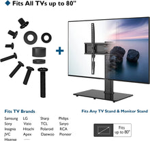 BONTEC Universal TV Mounting Hardware Kit Compatible with Most TVs Up to 80 inch, Includes M4, M5, M6, & M8 TV Screws, Washers & Spacers, Works with Any TV Wall Bracket, Monitor & TV Stand