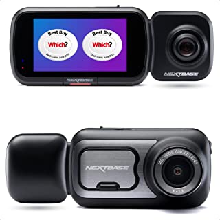 Nextbase 422GW Dash Cam Front and Rear Camera Wireless 1440p/30fps In Car HD Recording - Dual 140° 6 lane wide Dashboard view – Mini & Wireless Rear cam with Parking Mode, Wifi, GPS, Voice Control