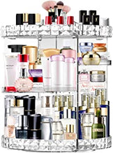 Makeup Organiser 360 Degree Rotating 7 Adjustable Layers Large Capacity Cosmetic Organiser Transparent Make Up Organisers and Storage