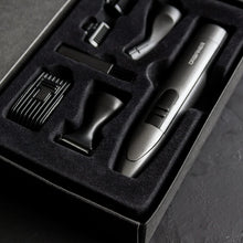 URBANER Waterproof 3-in-1 Facial Hair Grooming Kit for Men, Battery Operated Ear and Nose Hair Remover, Painless Eyebrow Trimmer, Wet and Dry Use Beard Styler, MB-980UK