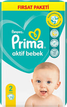 Prima Active Baby Diapers Size 2 72 Pcs. Opportunity Package