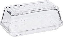 Kilner 25.35 Glass Butter Dish - Vintage Butter Serving Tray with Lid, Ideal for Home Made Artisan Butter