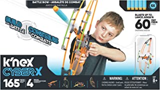 K'NEX Cyber-X Battle Bow Building Set, Educational Toys for Boys and Girls, 165 Piece Stem Learning Kit, Engineering for Kids, Fun and Colourful Building Construction Toys for Children Aged 8 +