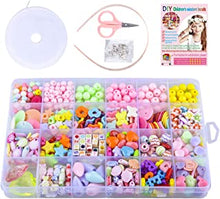 SUNNYPIG Bracelet Making Kits for Girls Kids, Children DIY Bead Set Gift for 4-9 Year Old Kids Girls Birthday Gift for 4-9 Year Old Girls Children Birthday Present Age 3 4 5 6 7 Girls