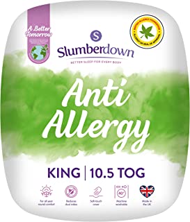 Slumberdown Anti Allergy King Size Duvet 10.5 Tog All Year Round Duvet King Size Bed