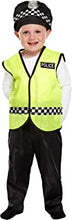 Police Cop Officer Boys Fancy Dress Emergency Services Age 3yr Childrens Costume