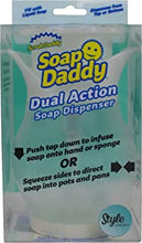 Scrub Daddy Soap Dispenser - Soap Daddy, Dual Action Bottle for