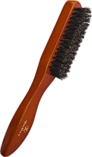 VinBee Beard Brush Boar Bristle Hair Brush Beard Brush for Men Facial Hair - Straightens & Promotes Beard Growth, Works with Natural Beard Oil & Beard Styling Balm to Soften Beard