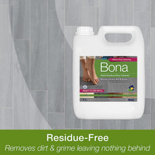 Bona Hard-Surface Floor Cleaner Liquid, for Stone, Tile, Laminate & LVT Floors, 4 Litre Refill Bottle