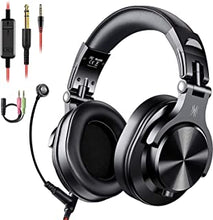 OneOdio Headphones with Mic, Computer headphones with Volume Control and Detachable Noise Cancelling Mic, Wired Stereo Headphones with Mic for PC Skype Zoom Meeting Phone Laptop Gaming PS4 Xbox One