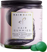 Hair Gain Hair Gummies 1 month supply 60 Gummies Fuller Thicker Hair in one month