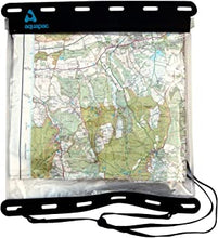 Aquapac Kaituna Waterproof Map Holder - Waterproof Cover for Reading Map while Outdoors or Hiking - Clear Plastic Case for Kayaking- Large Waterproof Bag for Camping Accessories