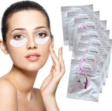 Sunallwell Under Eye Gel Pads 50 Pairs Under Eye Patches Isolation Eyelash Extension Pads Lint Free Beauty Mask Tool Makeup for Pro Salon and IndividualPremium Quality