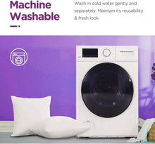 Adam Home Cushion Inserts 45cm x 45cm (18" x 18" inches) Hypoallergenic Fluffy White Cushion Inner, Perfect Hollowfibre for Sofa Cushion Pads (Pack of 4)