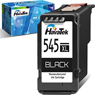 HavaTek Remanufactured 545 XL Black Ink Cartridges for Canon PG-545XL with Canon Pixma TS3150 TS3350 TS3450 TS3151 TR4551 MX495 TR4550 MG2450 MG2550 MG3050 MG2950 MG2550S TS205 TS305 MG2555S Printers