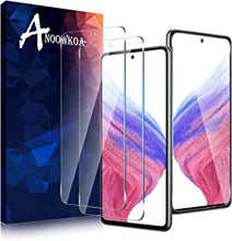 Anoowkoa for Samsung Galaxy A53 5G Screen Protector, [2 Pack] 0.33mm Premium Samsung Galaxy A53 5G Tempered Glass Screen Protector Film Guard Cover -Genuine Glass-One-Push Super Easy Installation