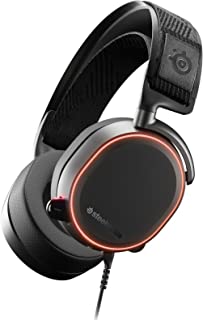 SteelSeries Arctis Pro - Gaming Headset - Hi-Res Speaker Drivers - DTS Headphone:X v2.0 Surround - Black