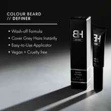 Benny Hancock FOR MEN  Beard Colour Definer - Expert Precision Beard Shaping brush for Easy Blending - Wash-off formula, Compact & Portable for Men's Grooming  Vegan & Cruelty-Free Makeup (Black)