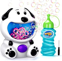 EPCHOO Bubble Machine, Automatic Bubble Making Machine Bubble Maker Toys, Bubble Blower 500+ Per Minute Bubbles For Kids Toddlers Children (Puppy)