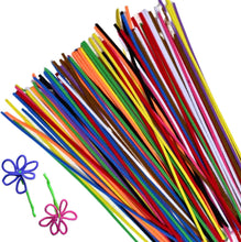 Kids B Crafty 100 Pipe Cleaners, Pipe Cleaners For Craft, Felt Covered, Chenille Craft Pipe Cleaners 30cm X 4mm 10 Assorted Colours, Craft Supplies, Schools