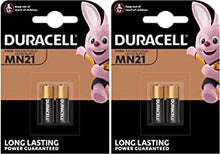 Duracell MN21 A23 12 Volt Alkaline Security Battery ( LRV08)- Pack of 2