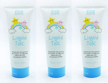 XBC Liquid Talc Bundle - 3 x 200g Tubes. A Liquid Talc That Goes On Like A Lotion. Keeps Babys Skin Soft and Prevents Chafing