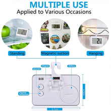 Fridge Thermometer Digital Refrigerator Thermometer, Suplong Digital Waterproof Fridge Freezer Thermometer With Easy to Read LCD Display(1)