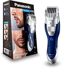 Panasonic ER-GB40 Wet and Dry Electric Beard Trimmer for Men with 19 Cutting Lengths, Standard UK 3pin plug, Silver