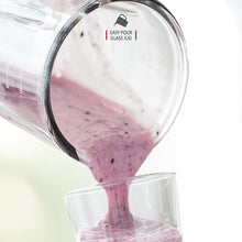 NETTA Table Blender - Smoothie Maker with Glass Jug - Electric Mixer and Liquidiser - 8 Speed Settings, 500W - Ideal for Milkshakes, Ice Crusher, Soup, Fruit Blender and Cocktail Maker