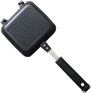 Toasted Sandwich Maker - Panini Press or Grilled Cheese Maker - Stove Top Toastie Non-Stick Ideal for Indoors and Outdoors by Jean Patrique