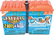 HEXBUG 430-6842 JUNKBOTS Alley Dumpster Assortment Kit Surprise Every Box LOL with Boys and Girls Alien Powered Toys for Kids 24+ Pieces of Action Construction Figures for Ages 5 and Up