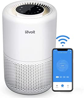 LEVOIT Core 200S-RF Air Purifier Filter, 3-in-1 H13 HEPA, High-Efficiency Activated Carbon, White