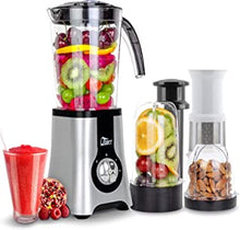 Jug Blenders, Uten Smoothie Blender with 1.25L Jug, Multi-Functional Smoothie Maker and Mixer for Juicers Fruit Vegetable 220W Automatic Blender Ice Crusher with 22,000 RPM/Min