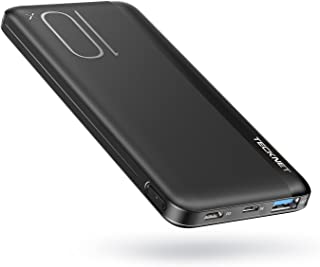 TECKNET Power Bank, 10000mAh 22.5W PD3.0 QC4.0 Portable Charger with USB C Input/Output, High-speed Battery Pack Compatible with iPhone 13 12 11 XS 8 Samsung Google LG iPad Switch and More