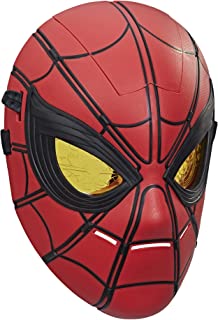 Spiderman F0234 Marvel Spider-Man Glow FX Mask Electronic Wearable Toy with Light-Up Eyes for Role Play, for Kids Ages 5 and Up, Multi