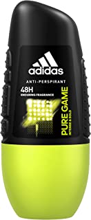 Adidas Sport Sensation Pure Game Anti-Perspirant Deodorant Roll-On for Men, 48h protection, 50 ml