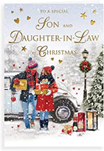 Christmas Card Son & Daughter in Law - 9 x 6 inches - Regal Publishing, C85491