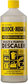 Kilrock Mega-K Multi-Purpose Descaler 1 Litre - Limescale Descaling for Kettles, Shower Heads & Coffee Machines - Biodegradable and Phosphate Free