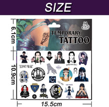 Temporary Tattoos for Kids 8 Sheets Cartoon Movie Theme Birthday Party Supplies Favors Tattoos Stickers Party Decorations for Classroom School Prize Boys Girls Carnival