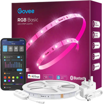 Govee LED Lights 10m, LED Lights for Bedroom, Smart LED WiFi App Control RGB, Works with Alexa and Google Assistant, 10m Strip Lights for TV, Kitchen