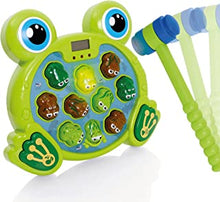 Milly & Ted Whack A Frog Game - Fun Kids Board Games For 3 4 5 & 6 Year Olds - Interactive Toys For 3-6 Year Old Boys & Girls - Boys Toys Age 3-6 - FREE Batteries Included