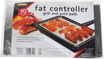 10 Fat Controllers. Fat Trapper Cooking Pads. Grill & Oven. ABSORBS Fat