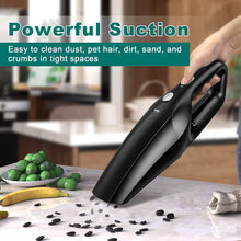 TEMOLA Car Vacuum Cleaner Cordless, Portable Powerful Handheld Vacuum Cleaner with HEPA Filter, Mini Hand Held Car Hoover Vacuum Cleaner Accessories Interior Detailing Cleaning Kit for Men Women