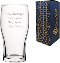 Personalised Engraved Pint Glass