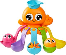 Toomies E73104 Tomy 7 in 1 Activity Octopus, Kids Toys for Water Play, Fun Bath Accessories for Babies and Toddlers, Suitable for 18 Months and Older, Multicoloured