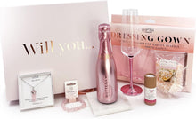 Will You Be My Bridesmaid Gift Set, Rose Gold Bottega 20cl Wine, Brides Besties Dressing Gown, Metallic Pink Champagne Flute, Himalayan Bath Salts, Oil + Jewellery